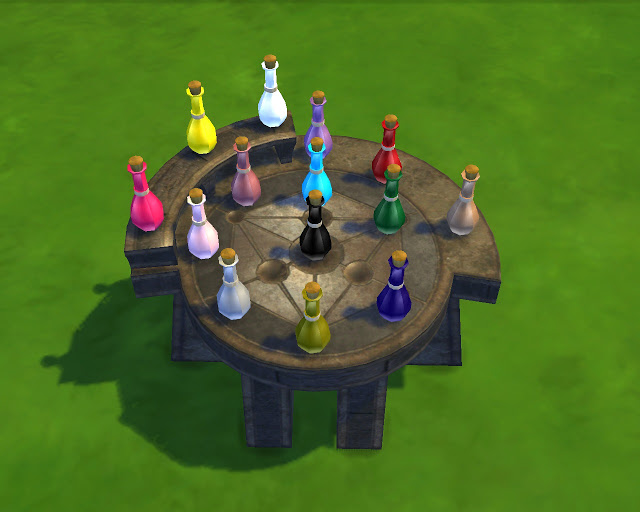 Sims 4 Skyrim Alchemy set at Mara45123