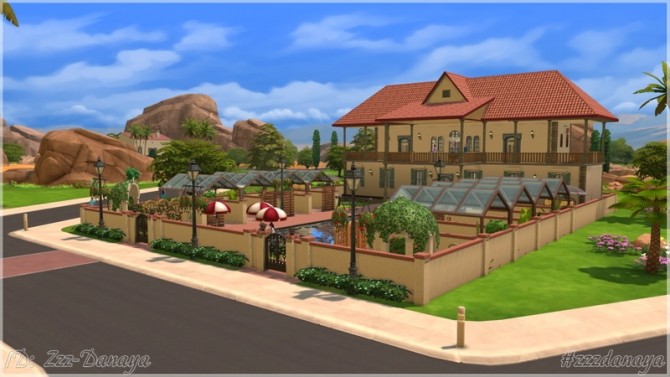 Sims 4 Siesta Spa club by Zzz Danaya at ihelensims
