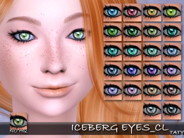 Sims 4 Iceberg Eyes CL by tatygagg at TSR