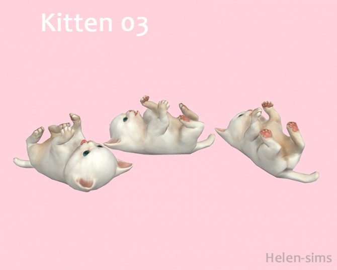 Sims 4 Kittens at Helen Sims