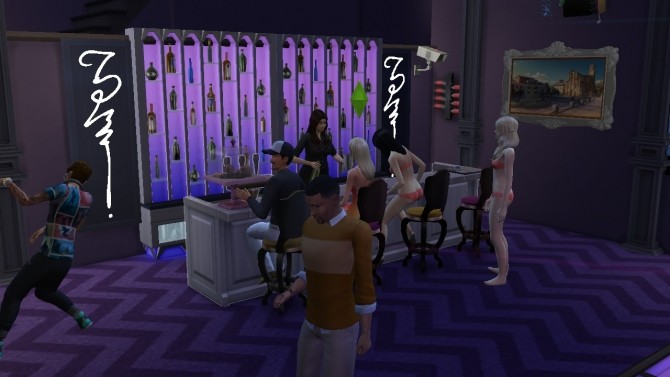 Sims 4 Night Club Punk by Bunny m at Mod The Sims