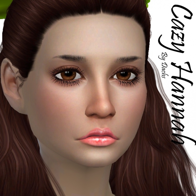 Cazy Hannah hair recolors at Dachs Sims » Sims 4 Updates