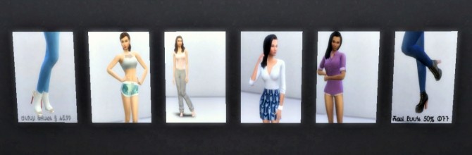 Sims 4 Fashion Boards Recolor at Simelicious
