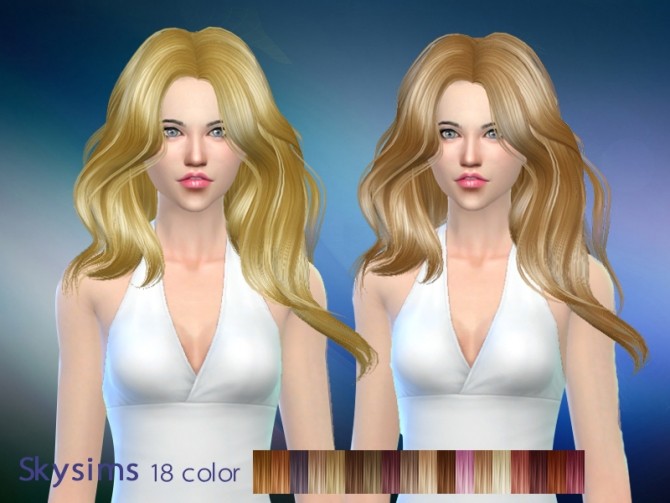Sims 4 Hair F 289 (Pay) by Skysims at Butterfly Sims