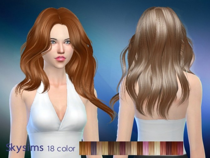 Sims 4 Hair F 289 (Pay) by Skysims at Butterfly Sims
