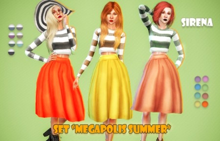 Megapolis Summer set by Sirena at Ladesire