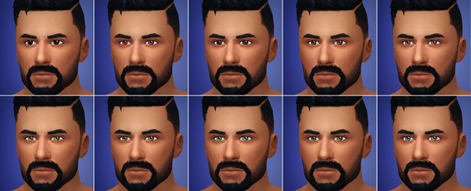 Sims 4 Ocular Nova Eye Default Replacement by Xld Sims at SimsWorkshop