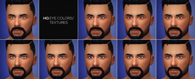 Sims 4 Ocular Nova Eye Default Replacement by Xld Sims at SimsWorkshop