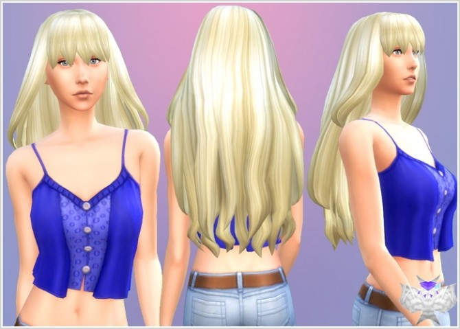Sims 4 Princess Hair at David Sims