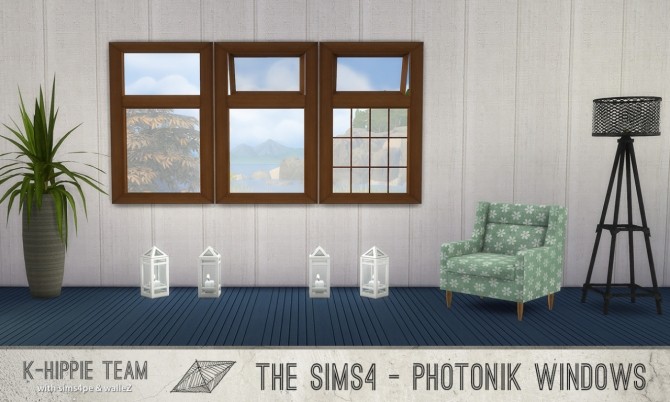Sims 4 K Photonik ( Sunny/Moonlight ) Window at K hippie