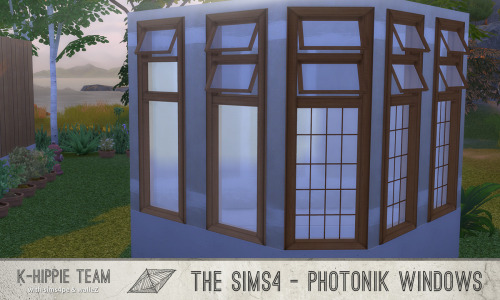 Sims 4 Updated 1x3 windows for diagonal walls. at K hippie