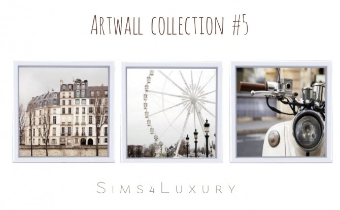 Sims 4 Artwall collection #5 at Sims4 Luxury