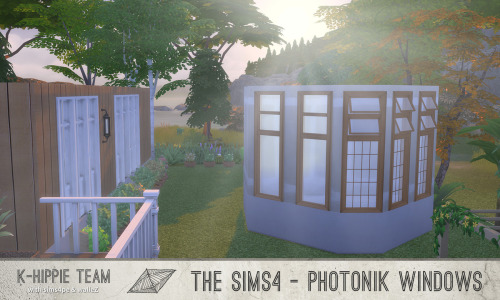 Sims 4 Updated 1x3 windows for diagonal walls. at K hippie