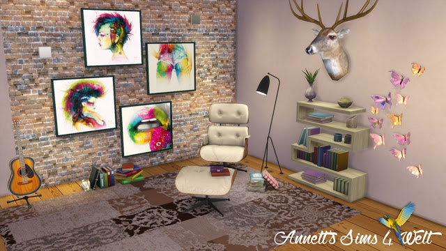 Sims 4 Patrice Murciano Paintings at Annett’s Sims 4 Welt