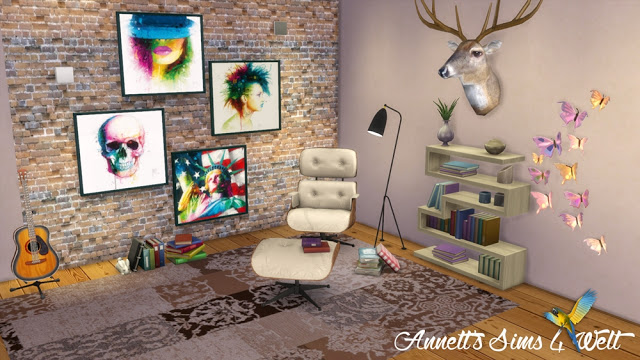 Sims 4 Patrice Murciano Paintings at Annett’s Sims 4 Welt