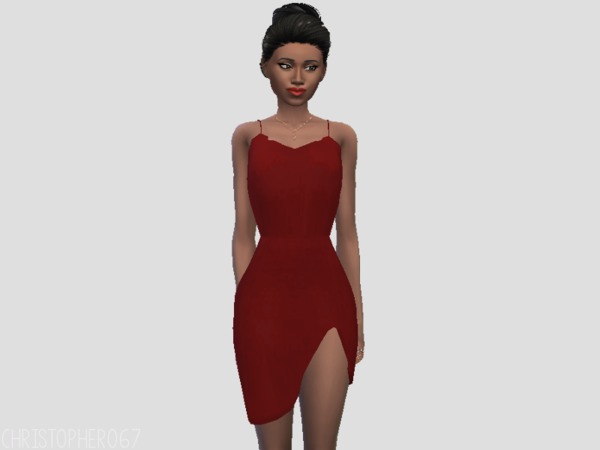 ADORE Dress by Christopher067 at TSR » Sims 4 Updates