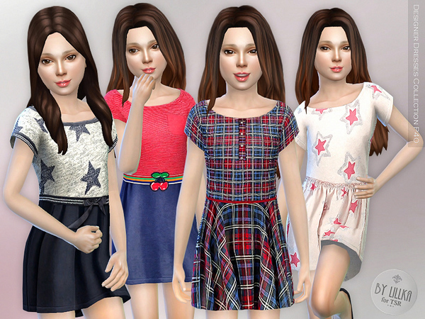 Sims 4 Designer Dresses Collection P40 by lillka at TSR