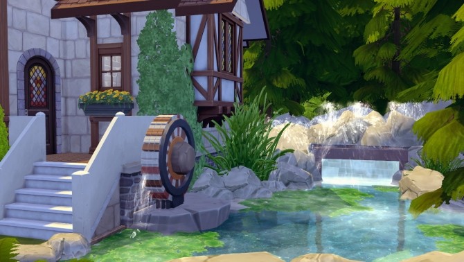 Sims 4 Belle’s Cottage at Akai Sims