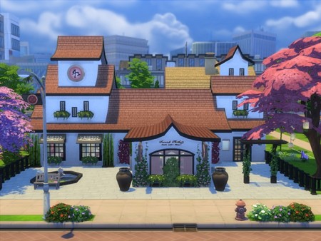 Lotus flower restaurant by Angel74 at Beauty Sims
