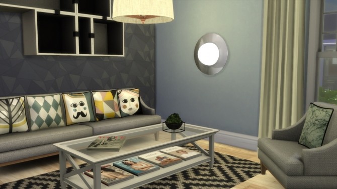 Sims 4 OVNI wall lamp at Meinkatz Creations