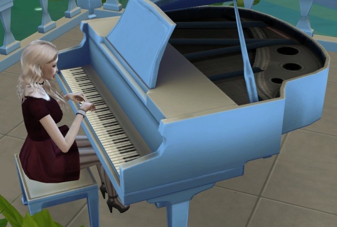 Sims 4 Alice Rosario Vampire Girl by JojoNono 17 at Mod The Sims