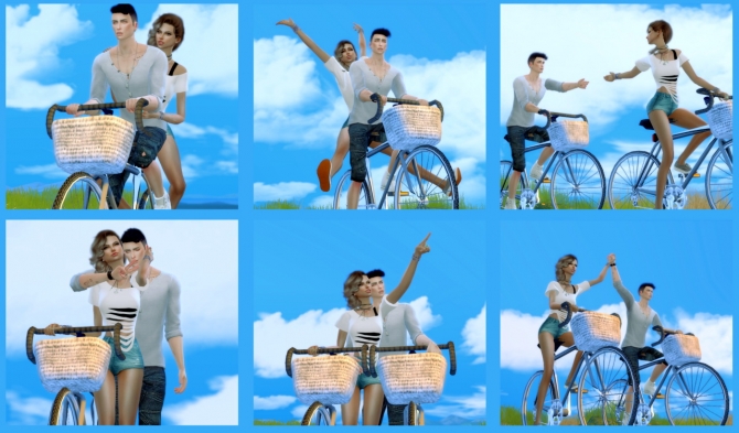 Couple Pose Pack Set 9 at ConceptDesign97 » Sims 4 Updates