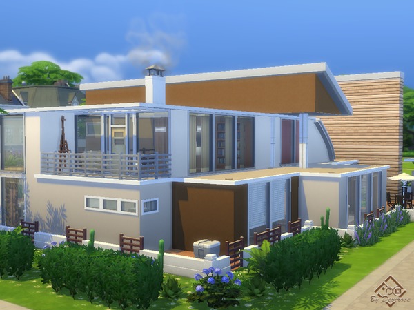Sims 4 Lover Modern 12 home by Devirose at TSR