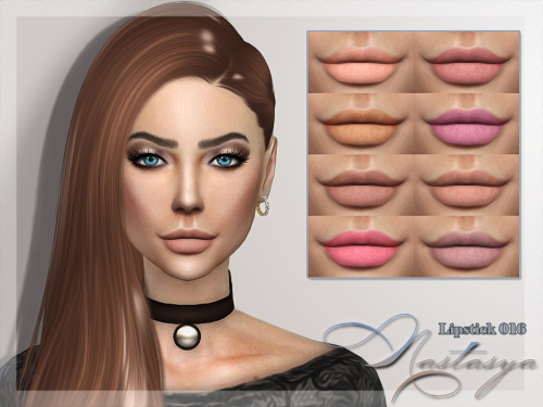 Sims 4 Lipstick matt 016 at Nastasya94