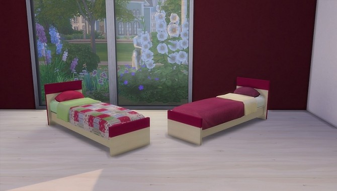 Sims 4 Emma bedroom by Dyokabb at Les Sims4