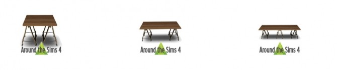 Sims 4 Summer Works objects set by Sandy at Around the Sims 4