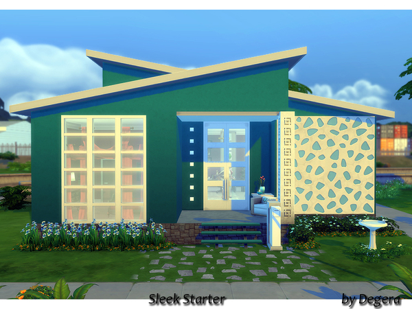 Sims 4 Sleek Starter by Degera at TSR