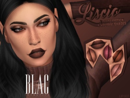 Smooth matte liquid lipstick by BLACcosmetics at TSR