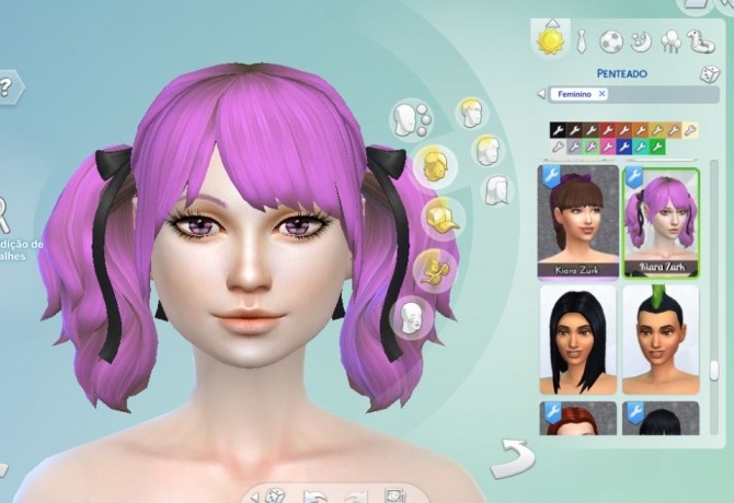 Sims 4 Rival Hairstyle by Kiara Zurk at My Stuff