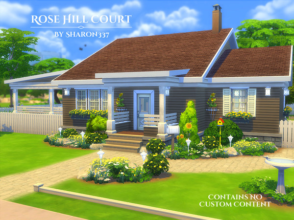 Sims 4 Rose Hill Court by sharon337 at TSR