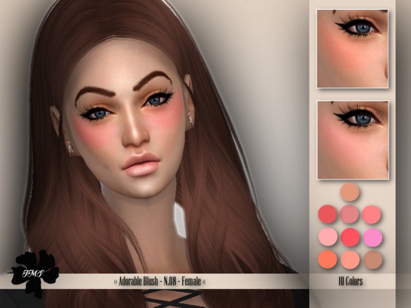 Imf Adorable Blush N08 By Izziemcfire At Tsr Sims 4 Updates