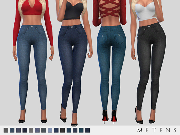 Sims 4 Benzo Jeans by Metens at TSR