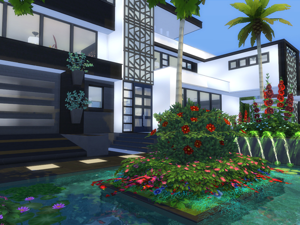 Sims 4 Madera house by Danuta720 at TSR