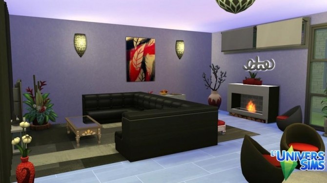 Sims 4 New One house by Radjeny at L’UniverSims