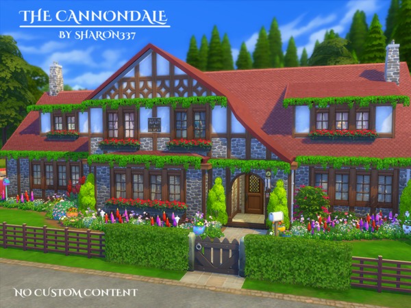 Sims 4 The Cannondale house by sharon337 at TSR