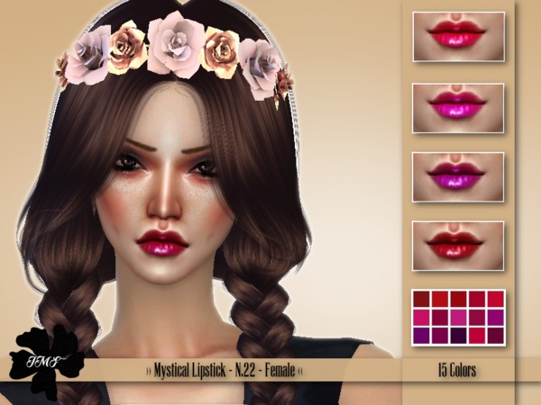 Sims 4 IMF Mystical Lipstick N.22 by IzzieMcFire at TSR