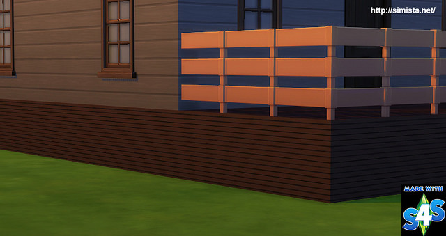 Sims 4 Wooden Foundation at Simista
