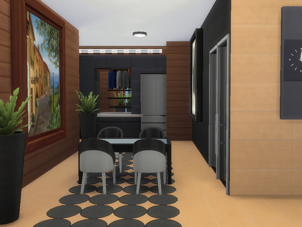 Sims 4 Robinson ecological modern house by Danuta720 at TSR