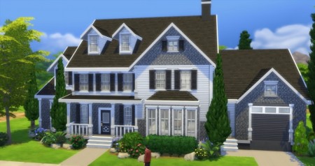 MoneyBags Traditional Mansion by NelcaRed at Mod The Sims