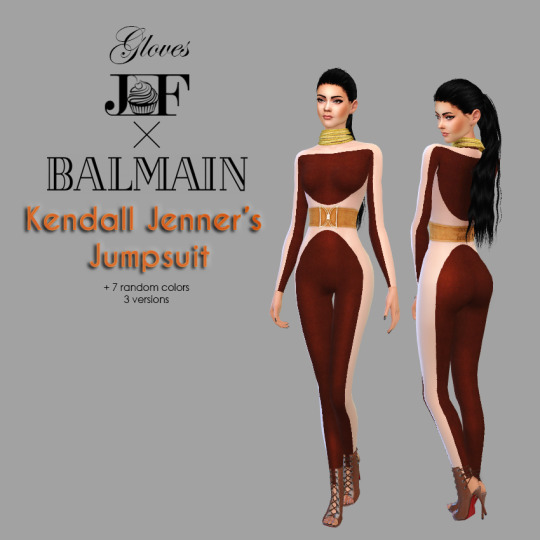 Sims 4 Jumpsuit at JFC Sims