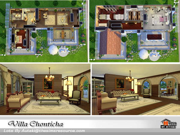 Sims 4 Villa Chonticha by autaki at TSR