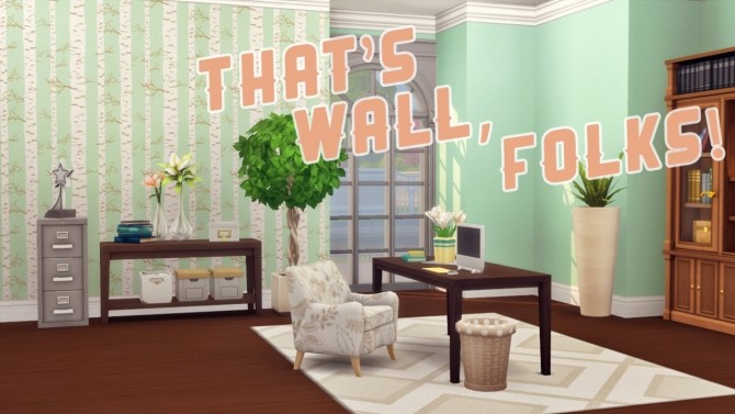Sims 4 Walls at Hamburger Cakes