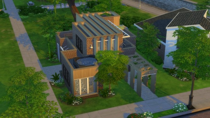 Sims 4 Industro house 3 Bed, 2 Bath by TheSimKid at Mod The Sims