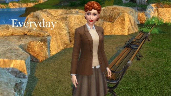 Sims 4 Lucille Ball by Snowhaze at Mod The Sims