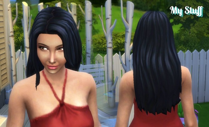Sims 4 Gorgeous Hairstyle at My Stuff