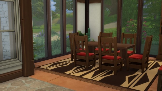 Sims 4 Forest River house by Sortyero29 at Mod The Sims